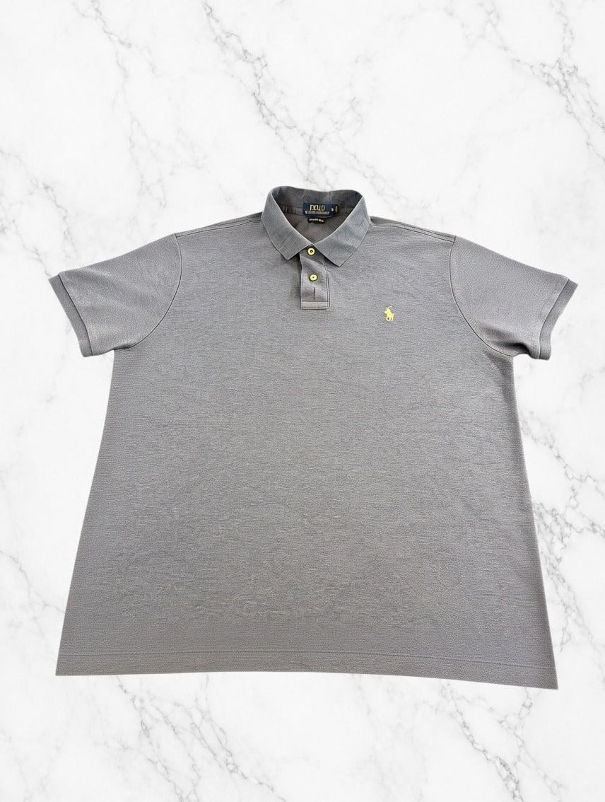 Blauw Polo Ralph Lauren piquéshirt (polo / poloshirt), maat L, Pima Soft Touch katoen