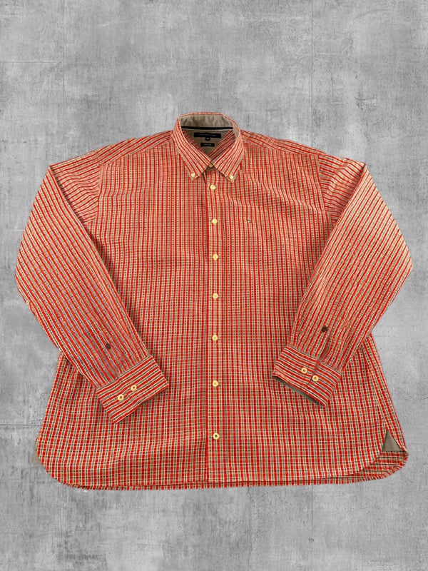 Tommy Hilfiger Blouse rood geruit