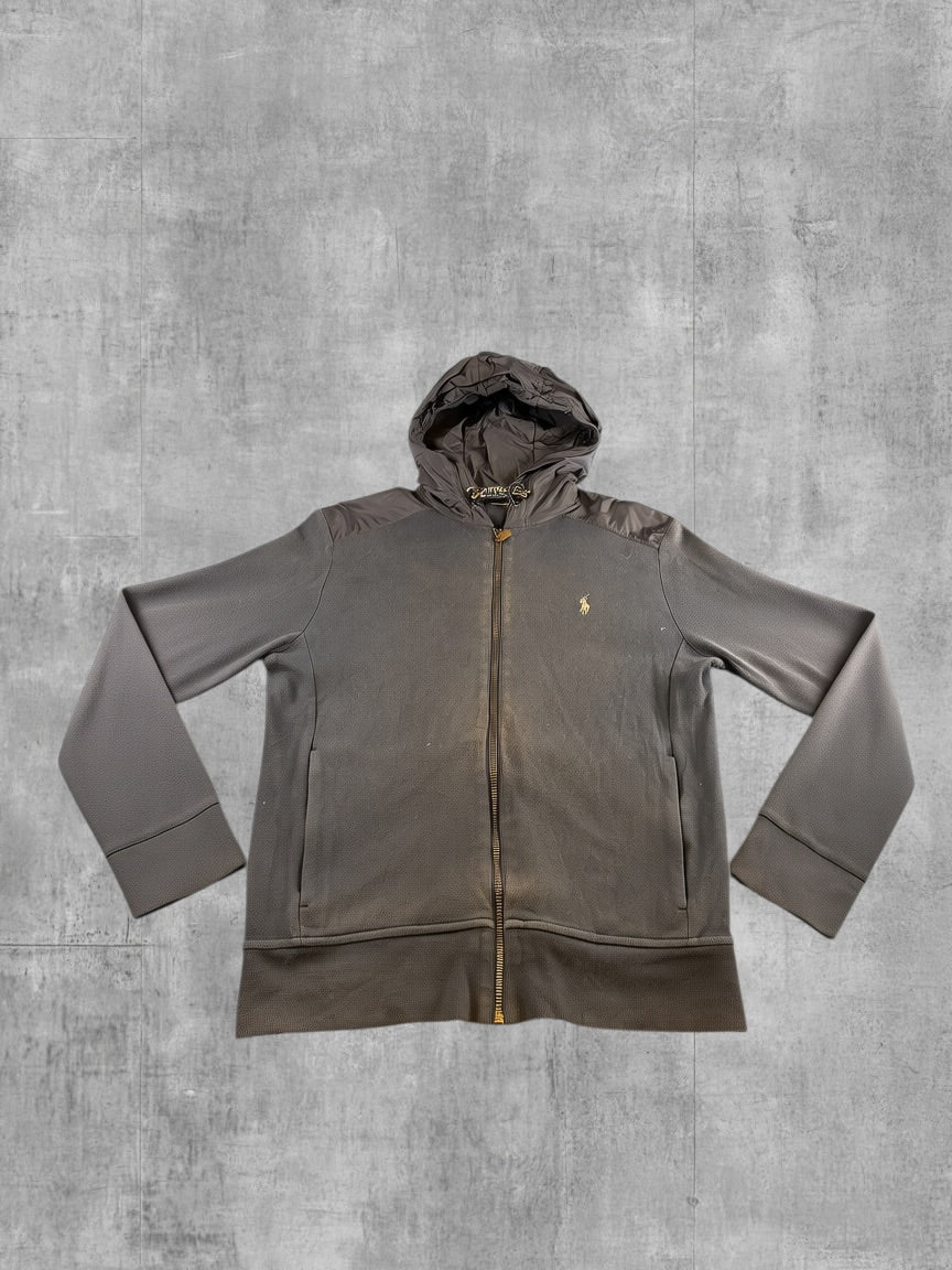 Polo Ralph Lauren Hoodie met rits blauw Estate Rib
