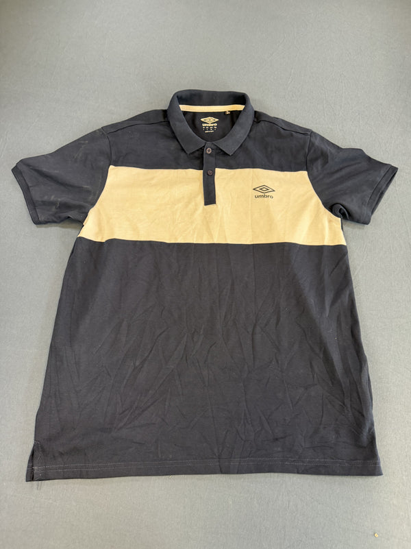 Blauw Umbro poloshirt, heren maat XL (polo)