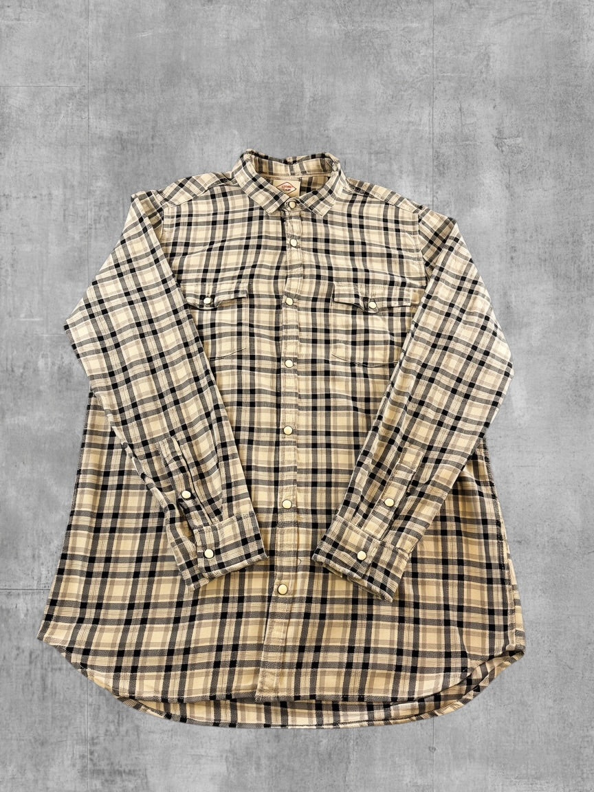 Lee Blouse grijs geruit