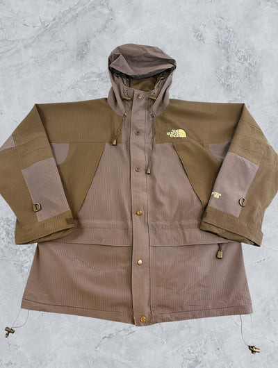 Blauwe The North Face Summit Series regenjas (shelljas / outdoorjack), maat L