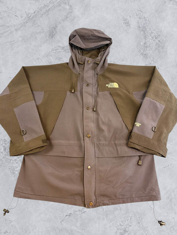 Blauwe The North Face Summit Series regenjas (shelljas / outdoorjack), maat L