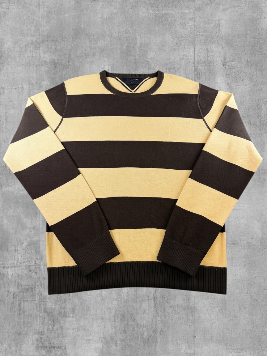 Tommy Hilfiger Trui zwart gestreept