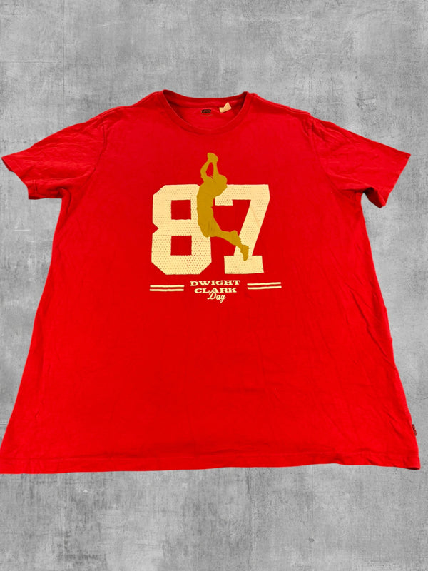Levi's San Francisco 49ers t-shirt rood print heren maat XL shirt tee