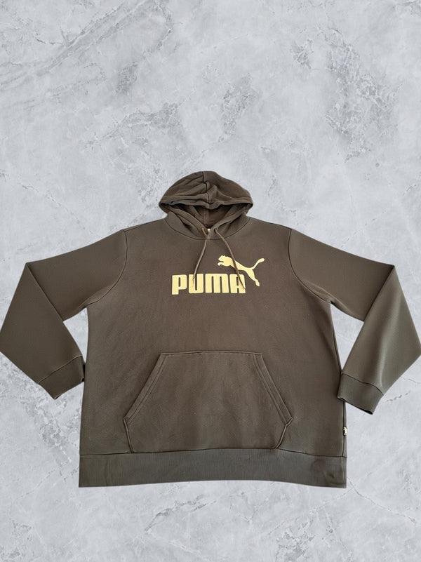 Zwart Puma sweatshirt (hoodie met capuchon), maat L