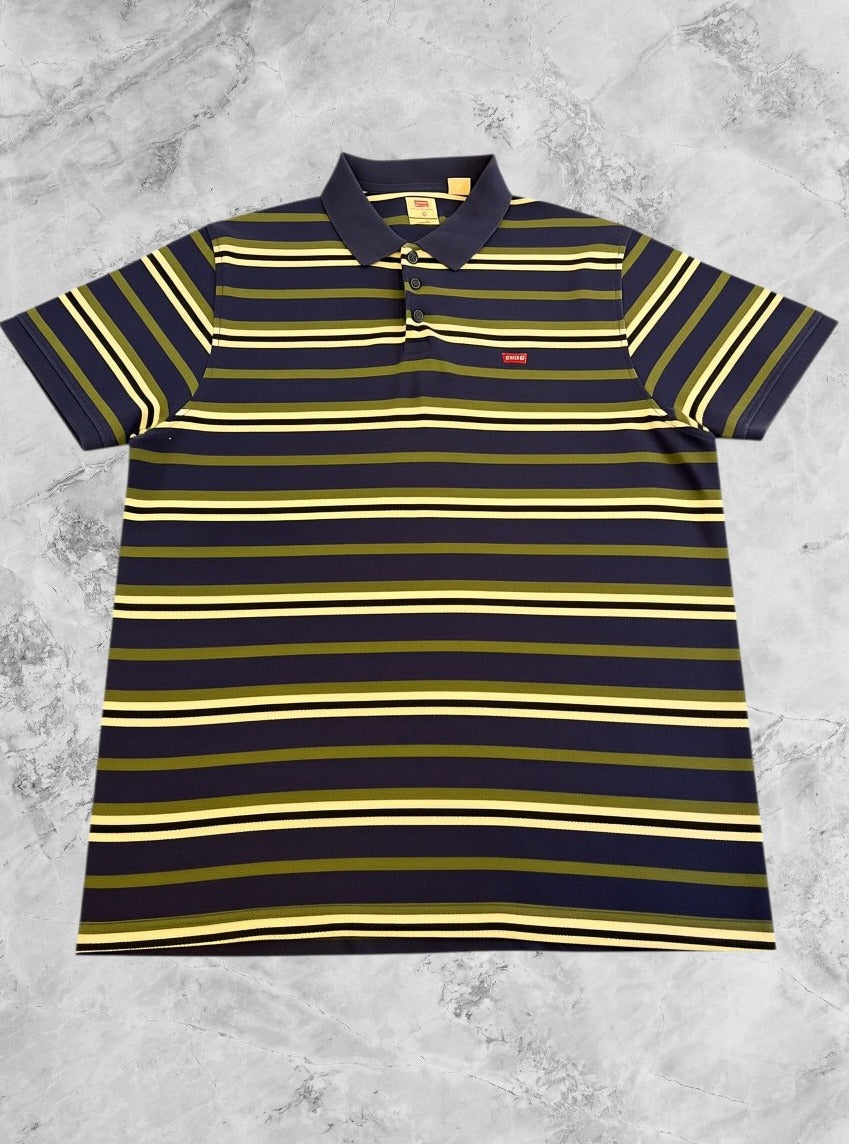 Meerkleurige Levi's polo (piquéshirt), maat XL