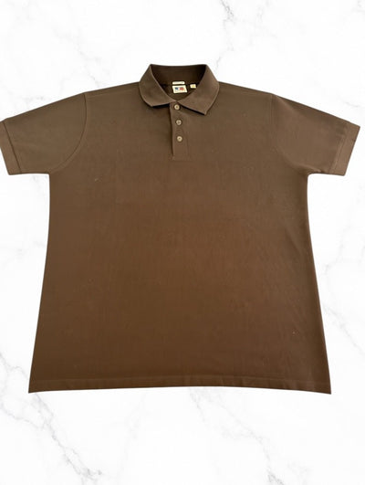 Zwarte Russell Athletic polo (poloshirt), maat M, katoen