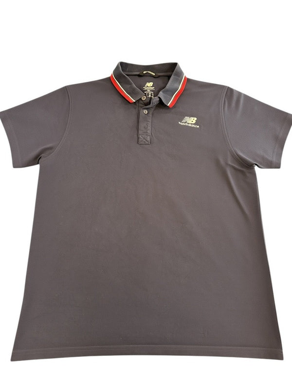 Blauw poloshirt (sportpolo) van New Balance, maat XL