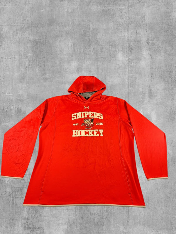 Under Armour Sportsweater rood print ColdGear