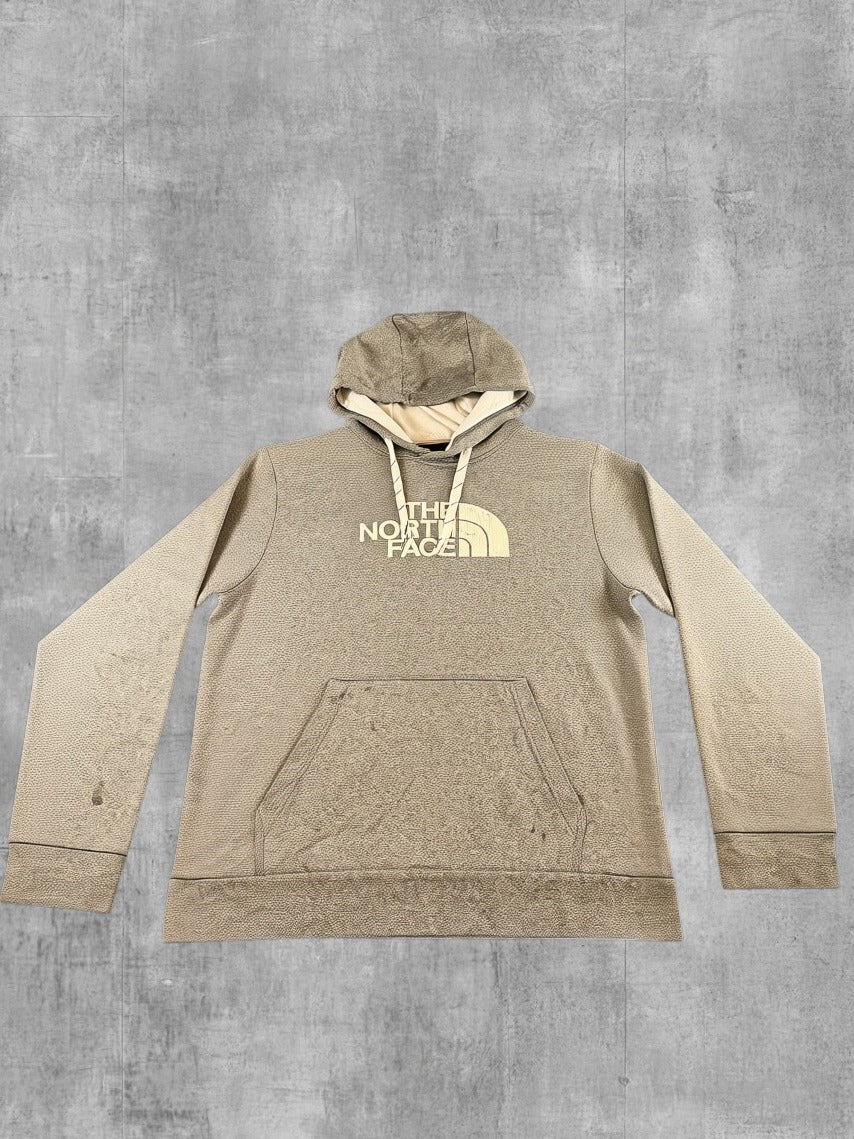 The North Face sweater in grijs – maat L (pullover/fleecetrui)