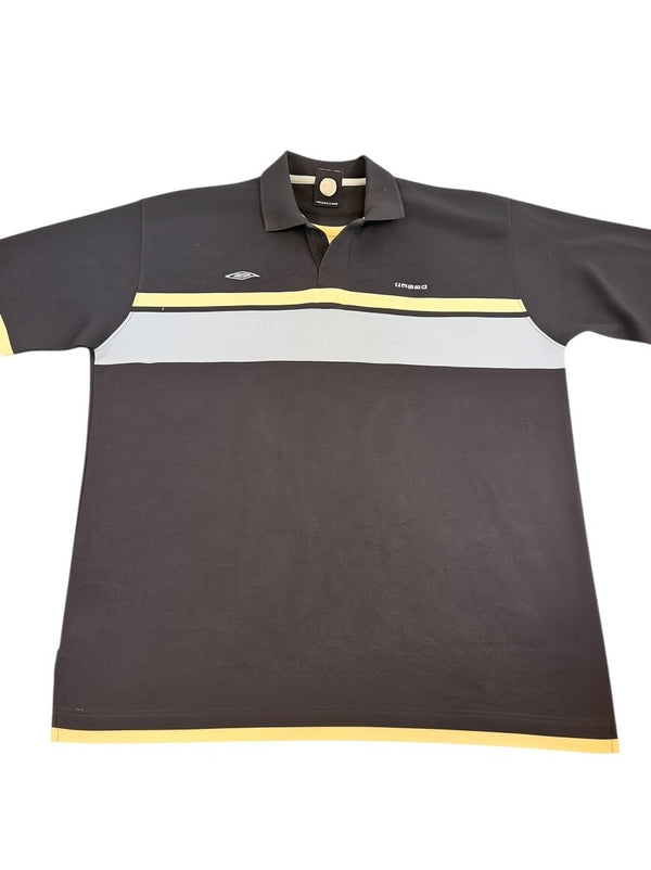 Blauwe heren polo Umbro, maat XL (poloshirt / piqué), katoen