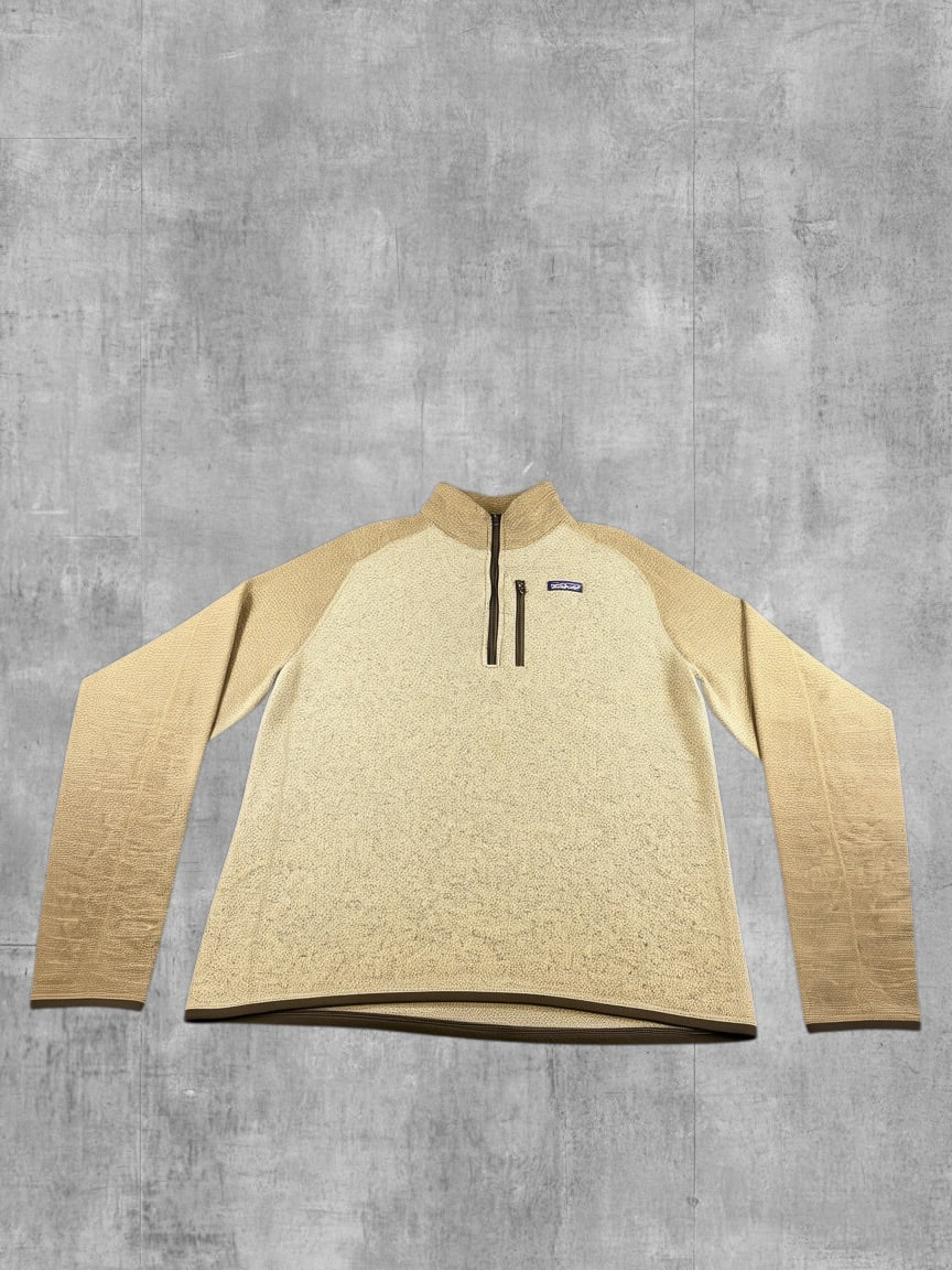 Patagonia Better Sweater trui beige gemêleerd heren maat XL pullover gebreid