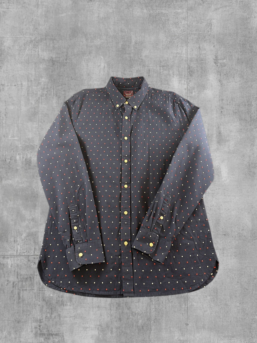 Superdry Blouse blauw print
