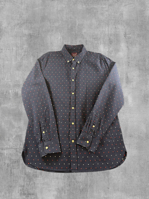 Superdry Blouse blauw print