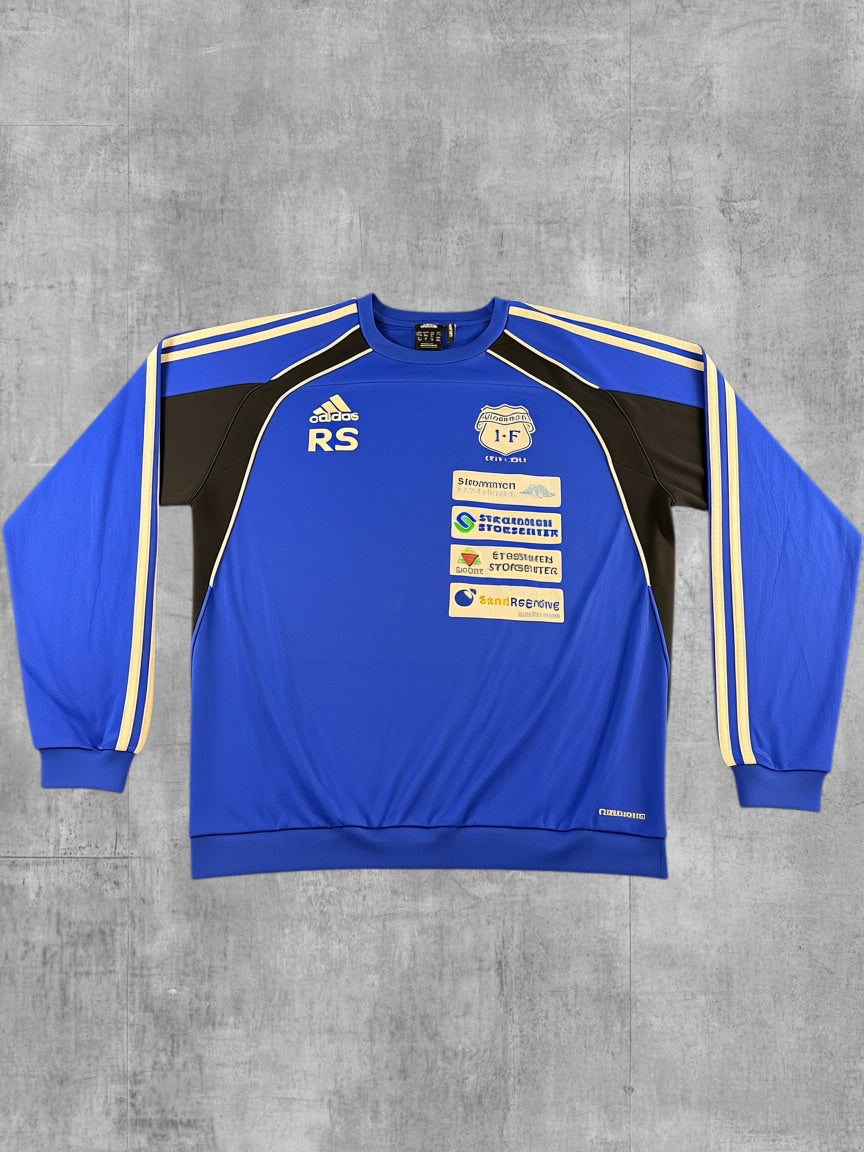 adidas Sportsweater blauw print Strømmen IF ClimaWarm