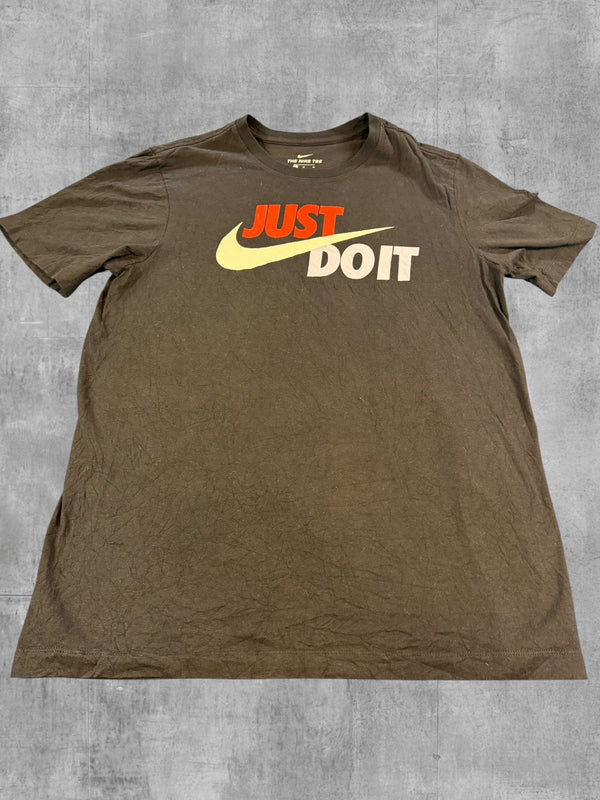 Nike T-shirt zwart print The Nike Tee