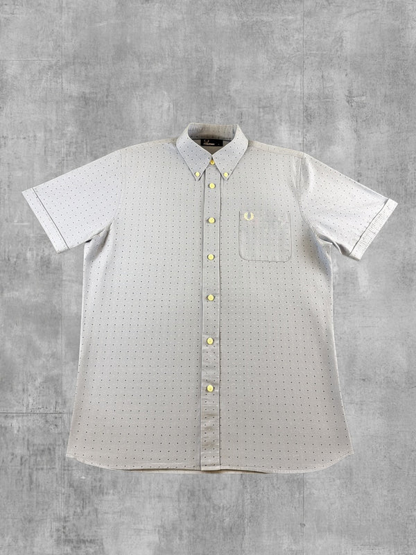 Fred Perry Blouse blauw print
