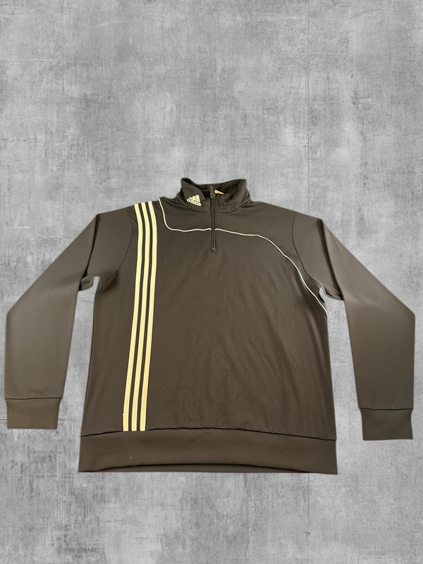 adidas Sportsweater zwart gestreept