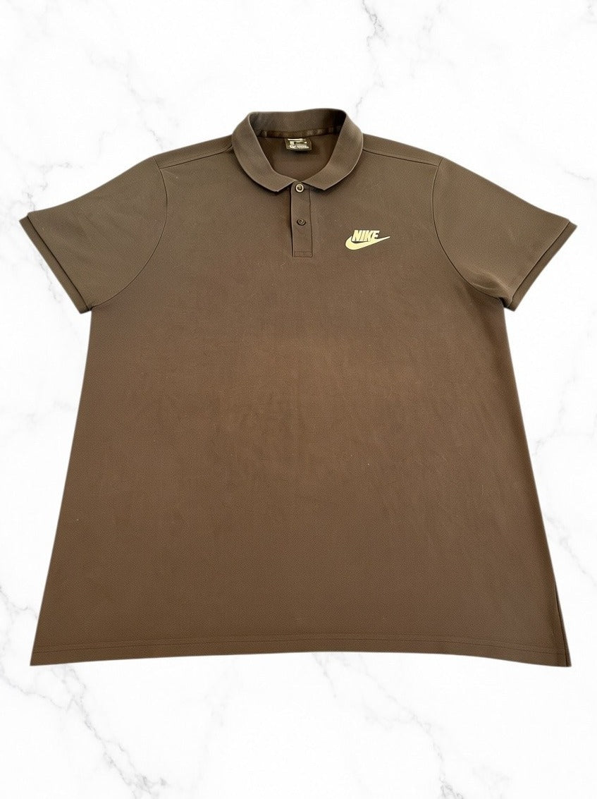 Zwarte Nike poloshirt heren maat XL (piquéshirt / polo)