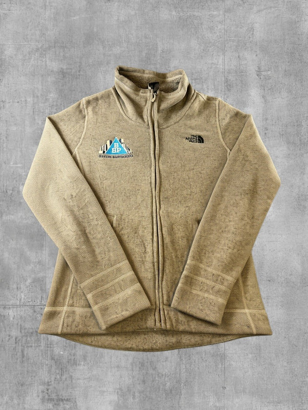 The North Face fleecejack grijs maat M sherpavoering
