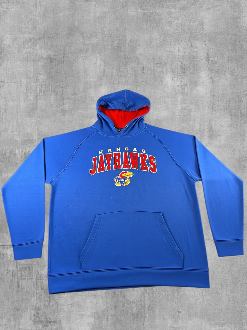 Colosseum Trui blauw print Kansas Jayhawks