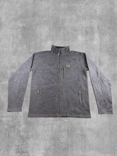 Patagonia Synchilla vest blauw heren maat M cardigan knoopvest trui