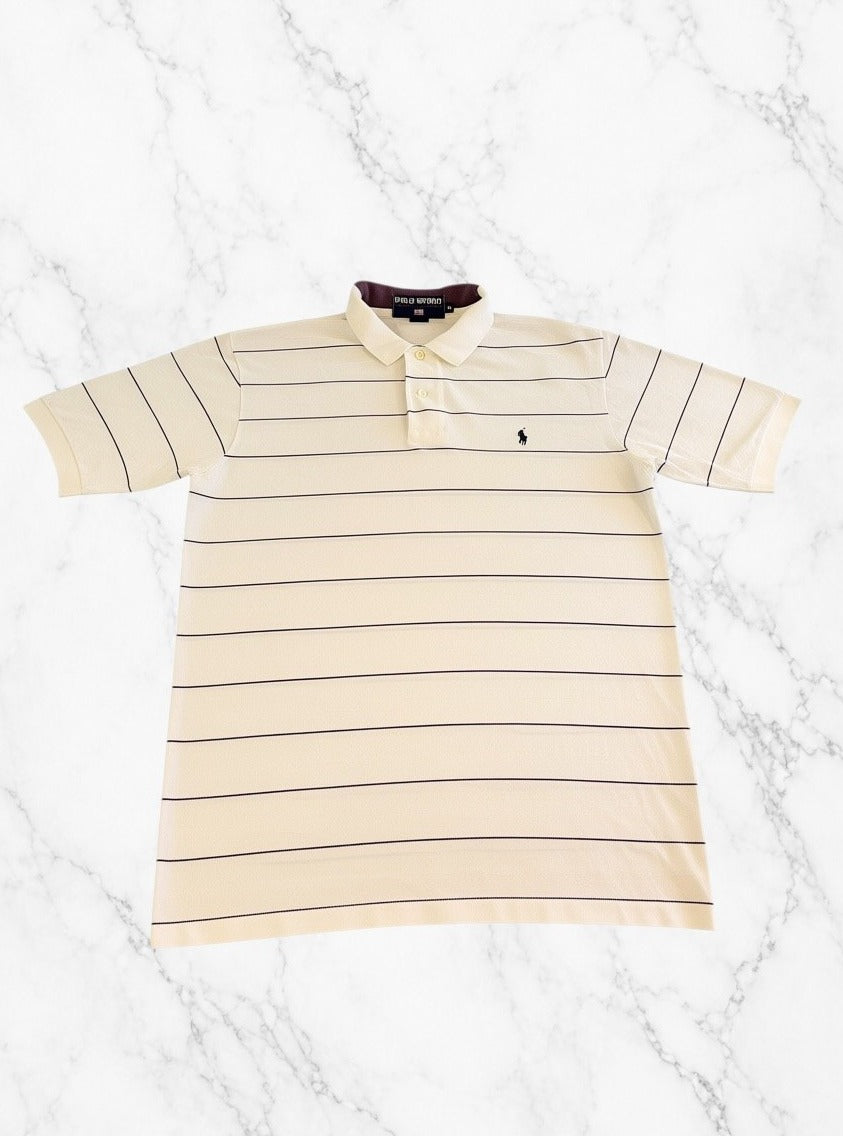 Wit poloshirt van Polo Ralph Lauren (Piqué Polo / Tennisshirt), Polo Sport – Heren Maat M