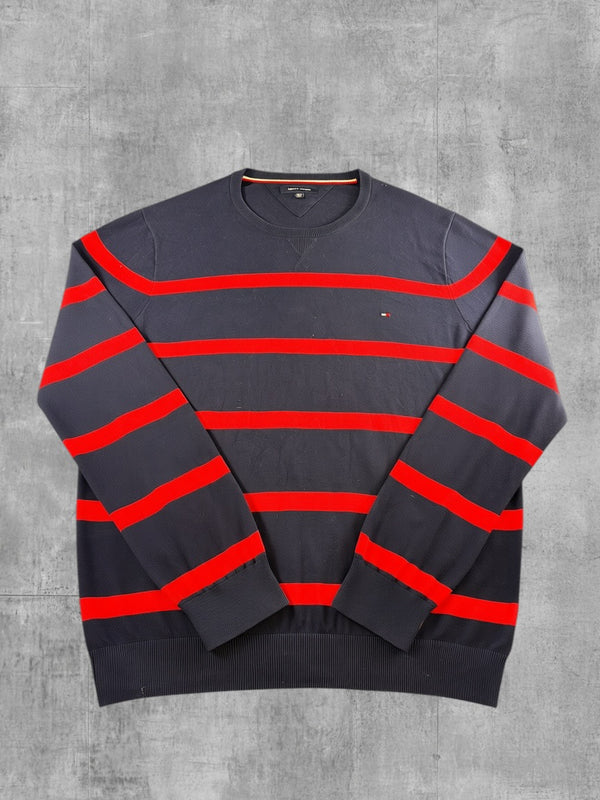 Tommy Hilfiger Trui blauw gestreept