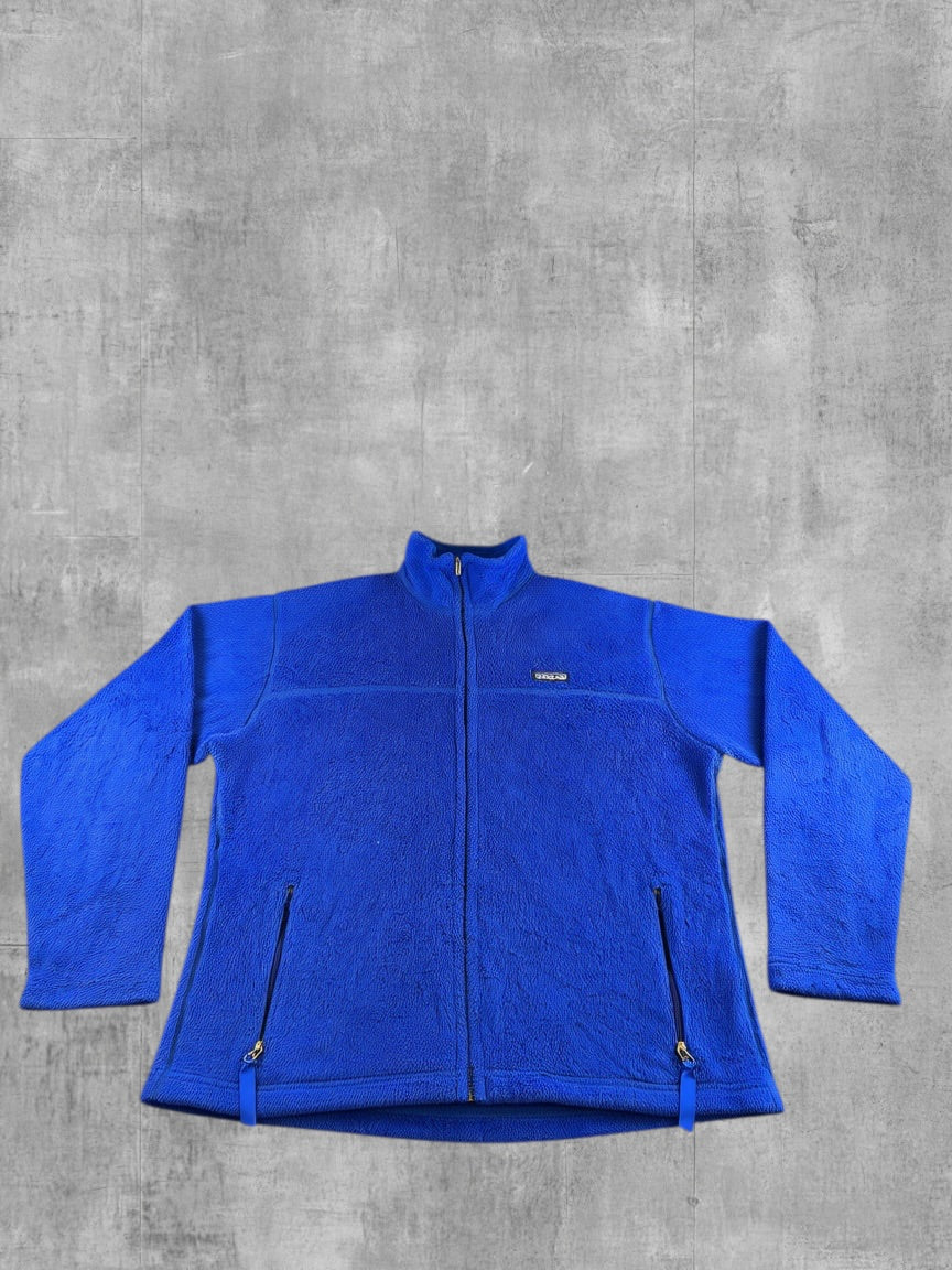 Patagonia fleece vest blauw heren maat L fleecevest fleecejack