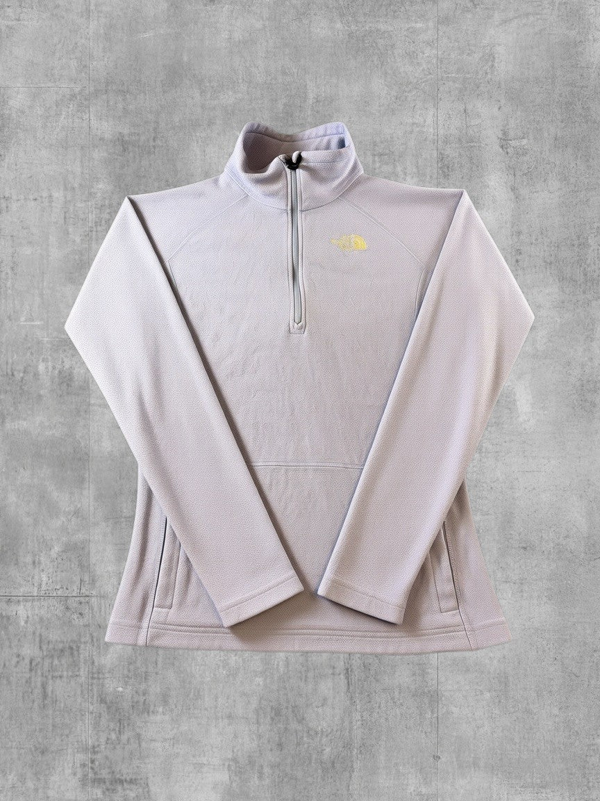 The North Face fleecetrui lila maat S halve rits