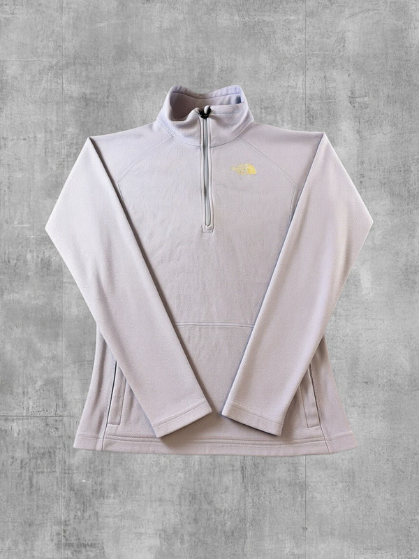 The North Face fleecetrui lila maat S halve rits