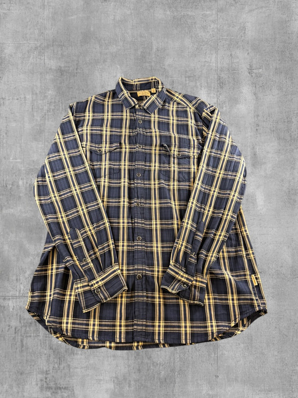 Lee Blouse blauw geruit