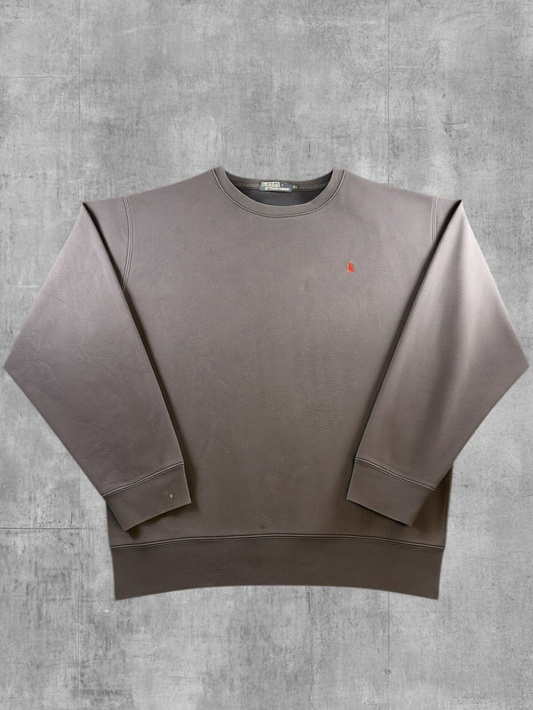 Polo Ralph Lauren sweater blauw maat L small pony