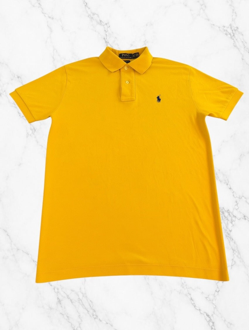 Geel poloshirt Polo Ralph Lauren – Heren Maat XS (polo / piqué top)