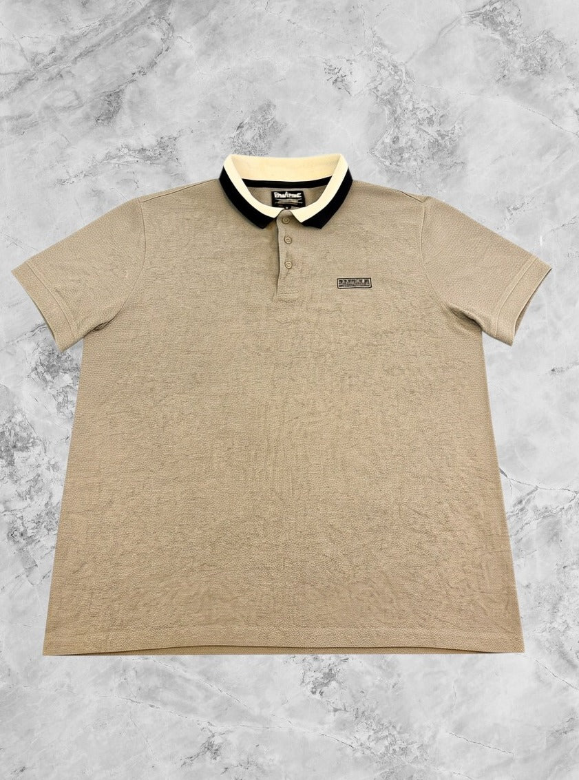 Barbour International motorshirt in grijs (poloshirt/rugbypolo), maat XL
