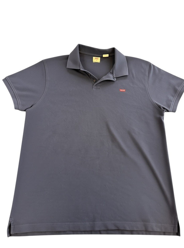 Blauwe Levi's polo – maat XL (polo shirt / piqué-top)