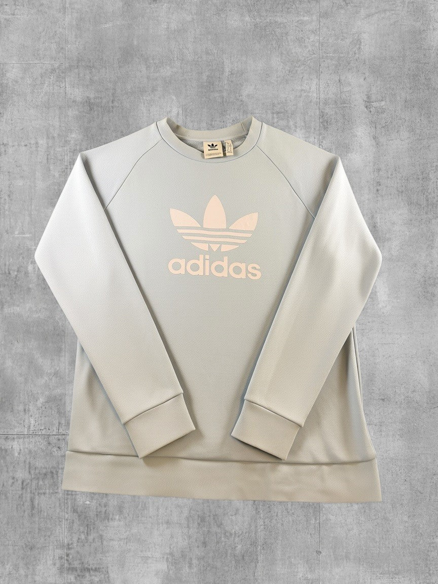 adidas Sweater blauw print