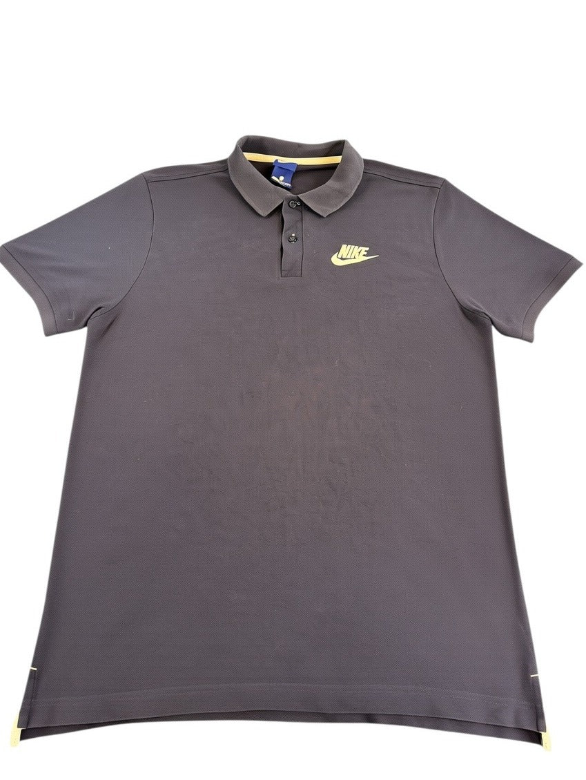 Blauwe polo (poloshirt), maat L
