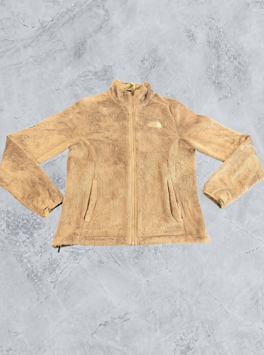 Grijze sherpa fleecejack The North Face (fleecevest) maat S