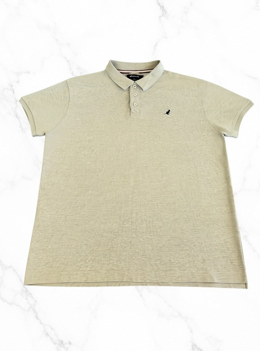 Grijze Kangol polo-shirt (piqué polo) XL - British Tradition collectie