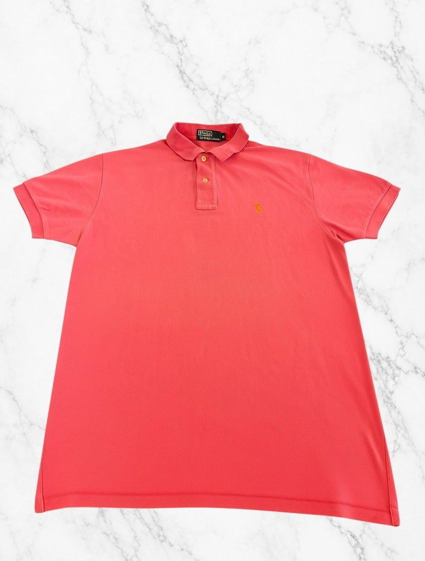 Roze piqué polo Polo Ralph Lauren – maat M (golfshirt / poloshirt)
