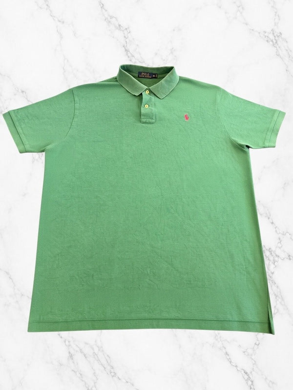 Groen Ralph Lauren piquéshirt (polo), Heren maat XL