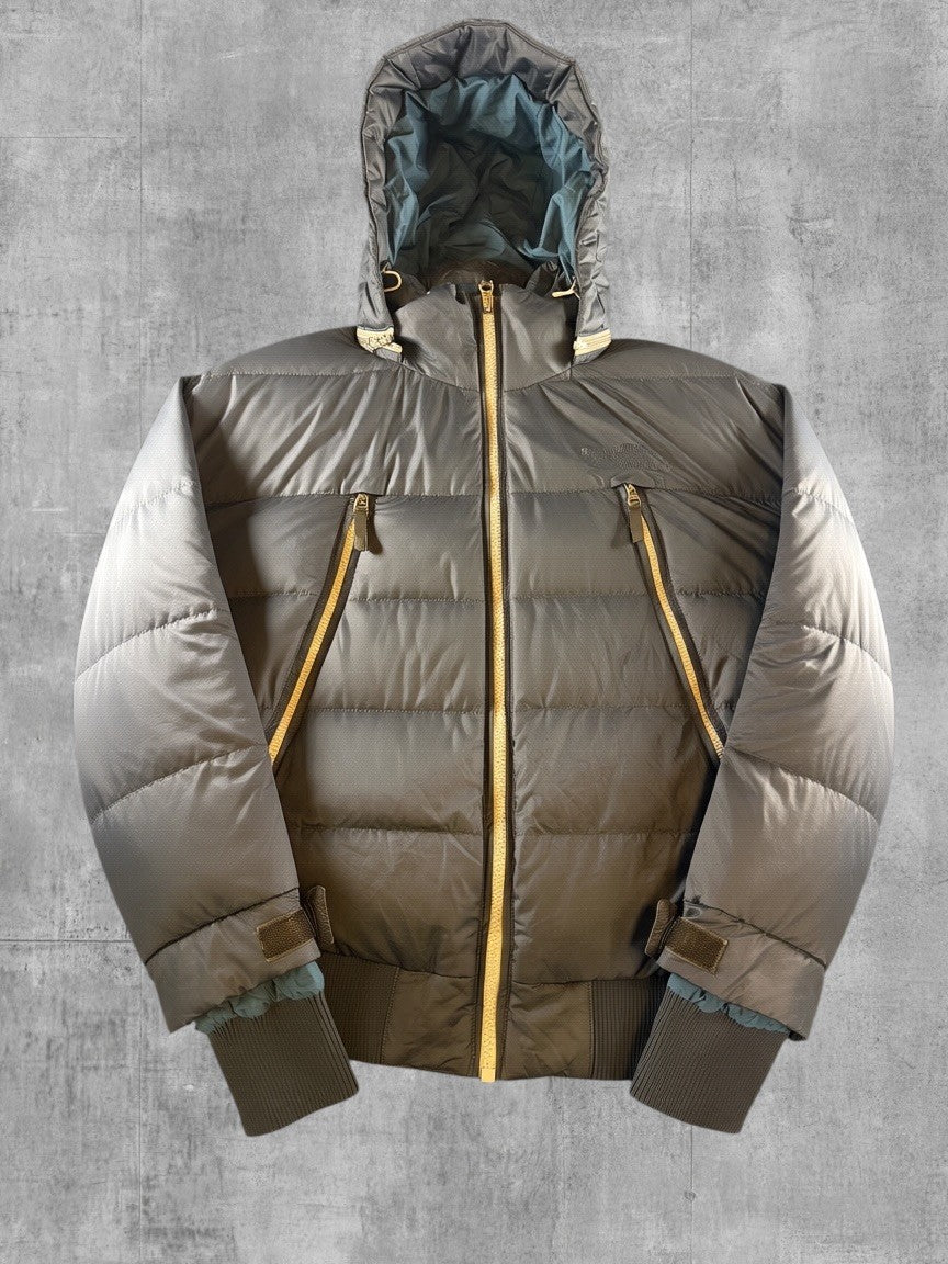 The North Face Gewatteerde jas blauw