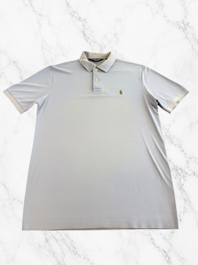 Blauw – Polo Ralph Lauren Pro Fit piqué (poloshirt / golfshirt), maat M
