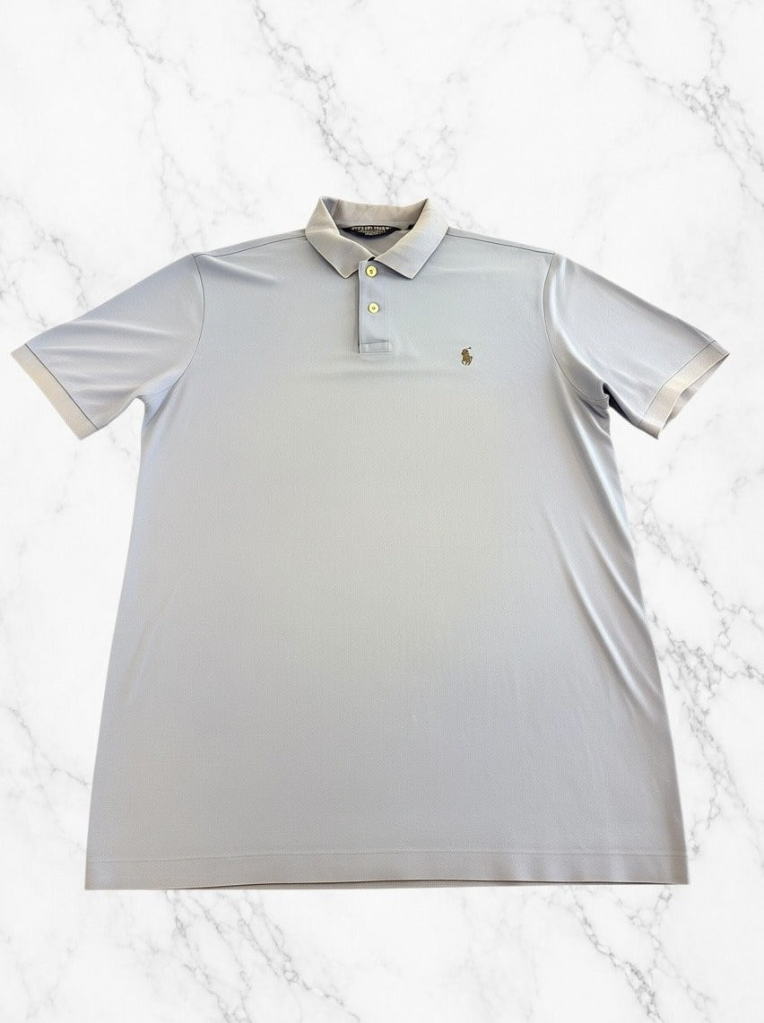 Blauw – Polo Ralph Lauren Pro Fit piqué (poloshirt / golfshirt), maat M