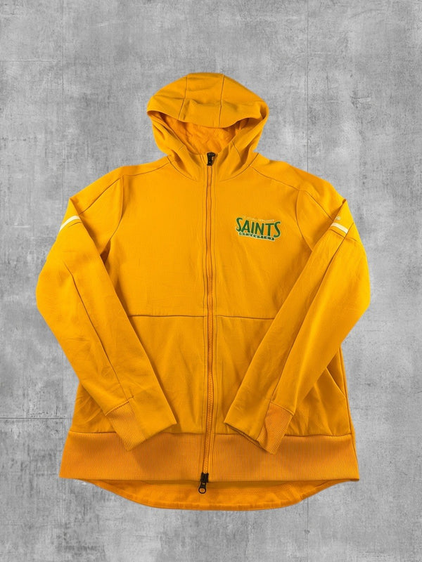 adidas Hoodie met rits geel