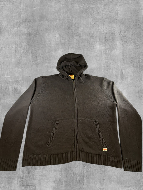 Levi's Hoodie met rits zwart