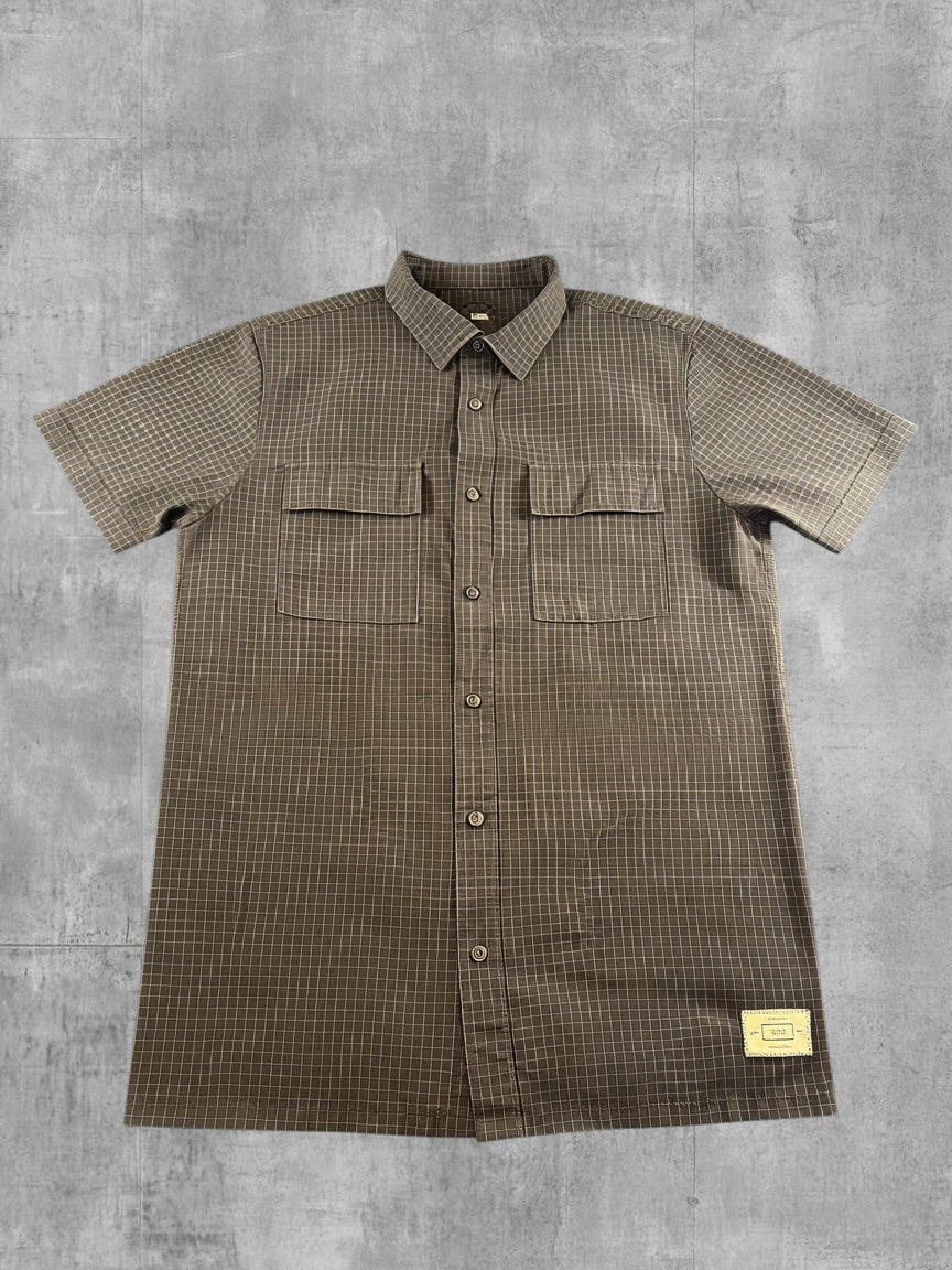Vans Blouse zwart geruit
