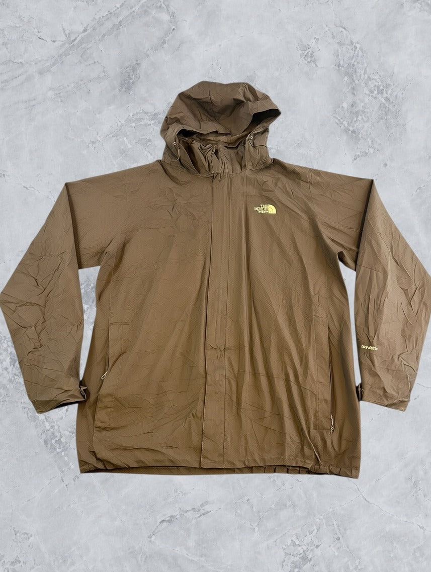 Zwarte HyVent regenjas van The North Face (windjack), maat XL